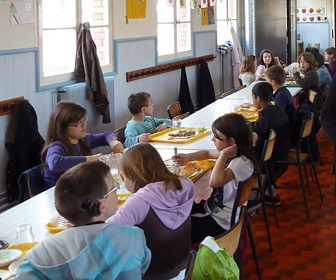Les repas en école primaire